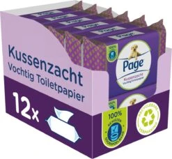 Page Vochtig Toiletpapier - 12 X 38 Stuks - Kussenzacht Vochtig Wc Papier - Voordeelverpakking -Winkel Voor Dagelijkse Benodigdheden 1200x1106 4
