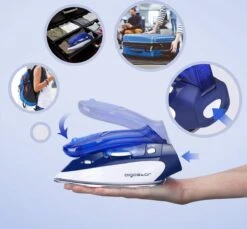 Aigostar Lucas 31PYF - Stoomstrijkijzer Travel/Reisstrijkijzer - 1100W - Paars/Wit 16 Aigostar Lucas 31PYF - Stoomstrijkijzer Travel/Reisstrijkijzer - 1100W - Paars/Wit -Winkel Voor Dagelijkse Benodigdheden 1200x1112 8