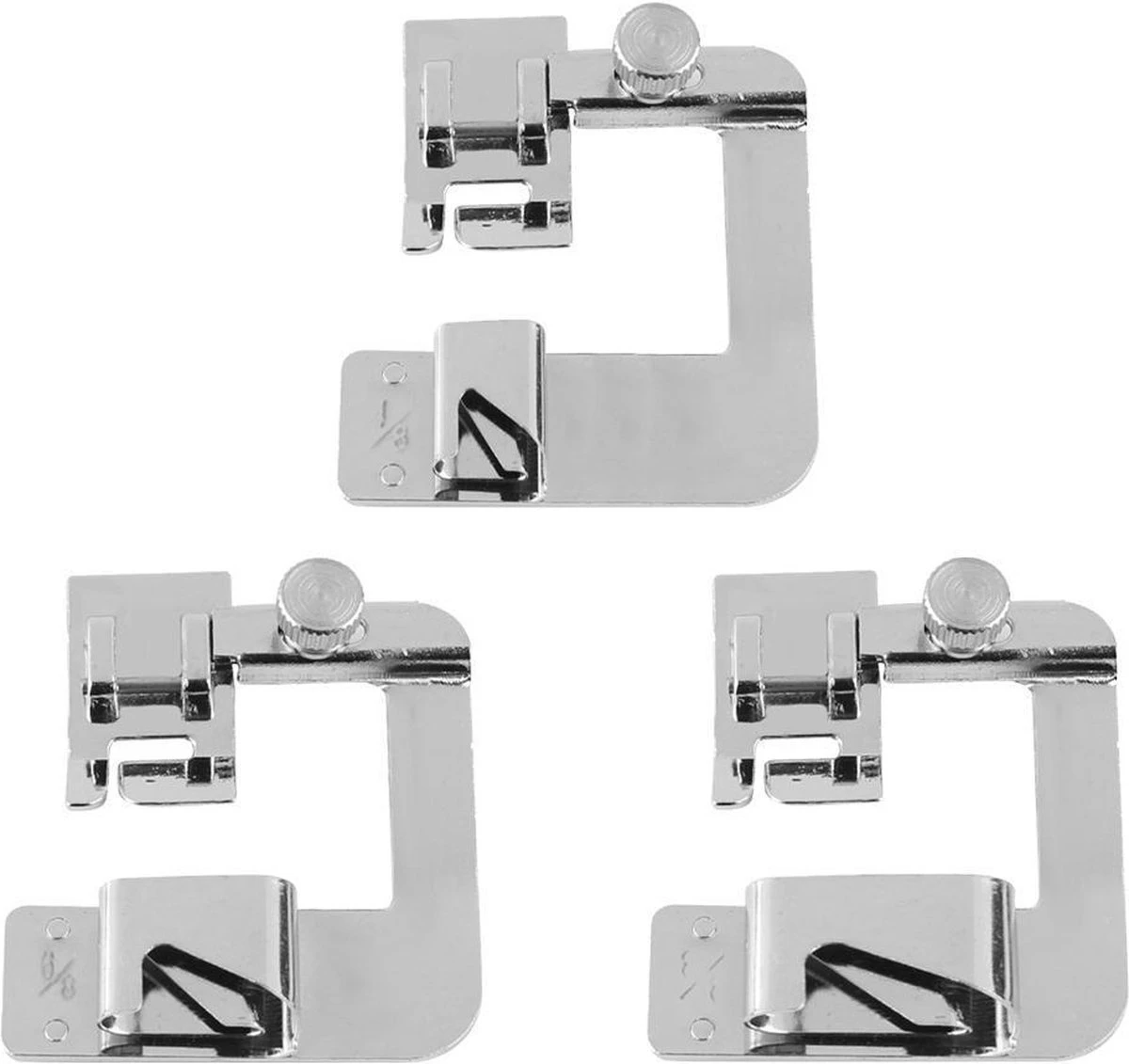 Merkloos Zoom Naaivoet - Naaimachine Voetjes - Naaivoetjes Universeel - Naaivoetjes - Zoomvoet - Naaivoetjes Set - 3 Verschillende Maten 3 Merkloos Zoom Naaivoet - Naaimachine Voetjes - Naaivoetjes Universeel - Naaivoetjes - Zoomvoet - Naaivoetjes Set - 3 Verschillende Maten