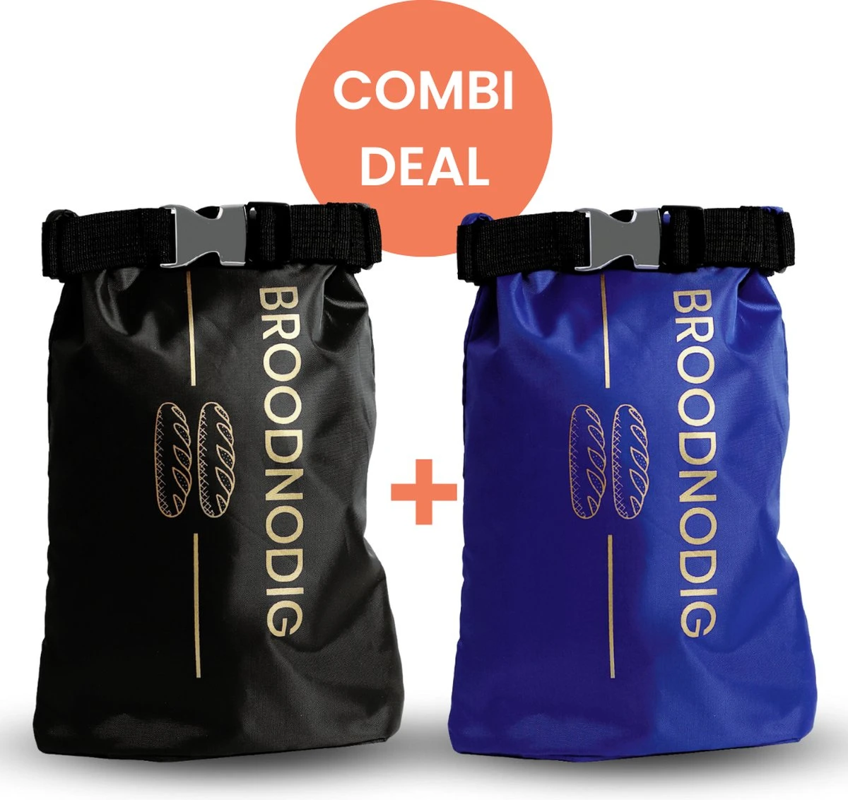 BROODNODIG® - 2PACK Herbruikbare Boterhamzak - Van 100% Gerecyclede PET-flessen - Ideaal Als Diepvrieszakjes - Lunchzak - Herbruikbaar Boterhamzakje - Foodwrap - Lunchbox - 30x20cm - Blauw & Zwart 3 BROODNODIG® - 2PACK Herbruikbare Boterhamzak - Van 100% Gerecyclede PET-flessen - Ideaal Als Diepvrieszakjes - Lunchzak - Herbruikbaar Boterhamzakje - Foodwrap - Lunchbox - 30x20cm - Blauw & Zwart