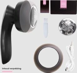 Fineza Pluizenverwijderaar – Electrisch – Ontpluizer – Ontpiller – Draadloos – Zwart/Antraciet 14 Fineza Pluizenverwijderaar – Electrisch – Ontpluizer – Ontpiller – Draadloos – Zwart/Antraciet -Winkel Voor Dagelijkse Benodigdheden 1200x1137 11