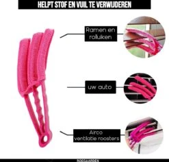 Jaloezie Reiniger - Lamellen Reiniger - Plumeau - Roze - Inclusief Voegenreiniger -Winkel Voor Dagelijkse Benodigdheden 1200x1145 6