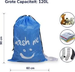 Wonair - Grote Waszak - 60x90cm - Hemelsblauw - Met Trekkoord En Draagband 15 Wonair - Grote Waszak - 60x90cm - Hemelsblauw - Met Trekkoord En Draagband -Winkel Voor Dagelijkse Benodigdheden 1200x1147 1