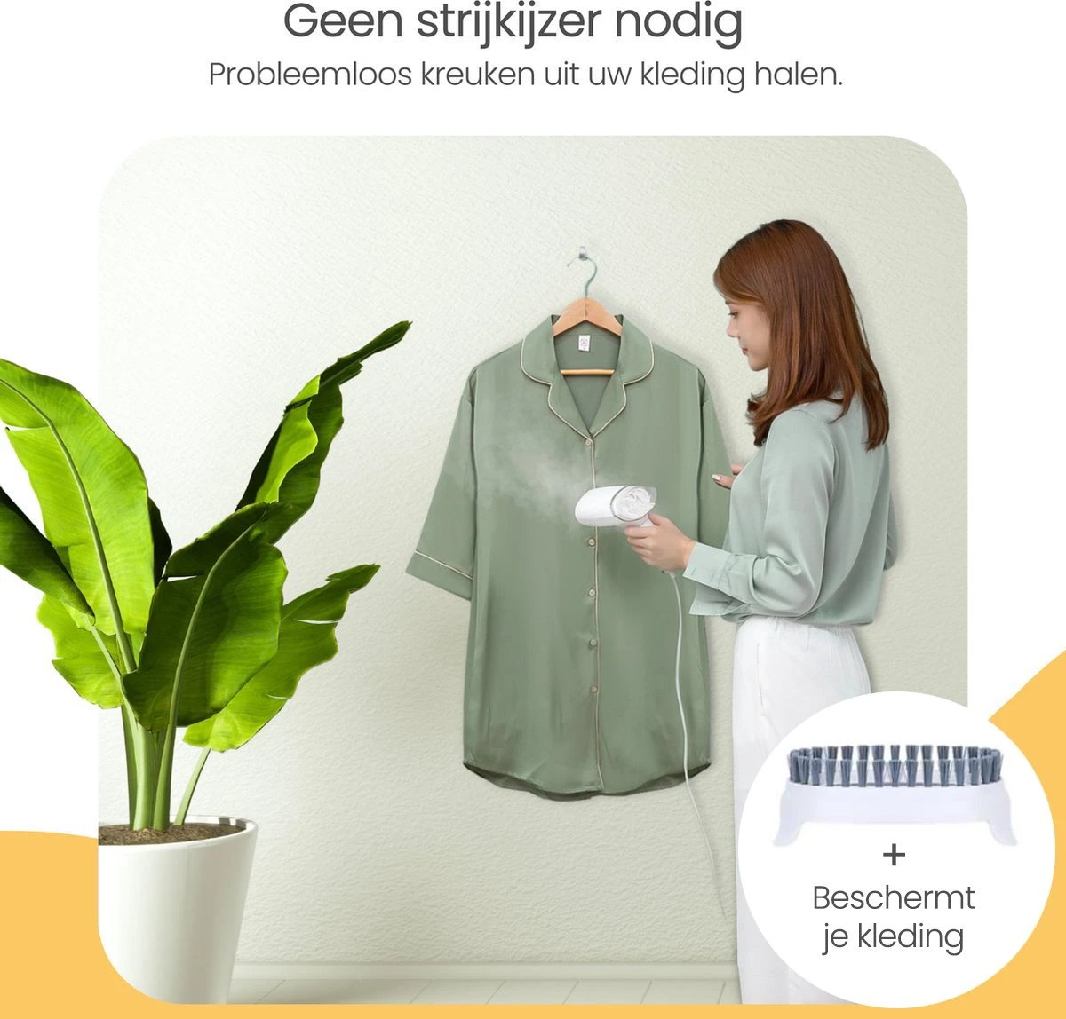 Goliving Kledingstomer - Handstomer Voor Kleding/textiel/stof - Stoomstrijkijzer - Handstoomreiniger - Handstomer - Opvouwbaar - Incl. Reis-etui - Groen 4 Goliving Kledingstomer - Handstomer Voor Kleding/textiel/stof - Stoomstrijkijzer - Handstoomreiniger - Handstomer - Opvouwbaar - Incl. Reis-etui - Groen - Afbeelding 2