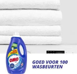 Omo Vloeibaar Wasmiddel Wit - 100 Wasbeurten - Grootverpakking 14 Omo Vloeibaar Wasmiddel Wit - 100 Wasbeurten - Grootverpakking -Winkel Voor Dagelijkse Benodigdheden 1200x1152