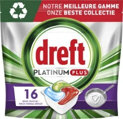 Dreft Platinum Plus All In One Machine Clean - Vaatwastabletten - 5 X 16 Tabletten 9 Dreft Platinum Plus All In One Machine Clean - Vaatwastabletten - 5 X 16 Tabletten -Winkel Voor Dagelijkse Benodigdheden 1200x1160 19
