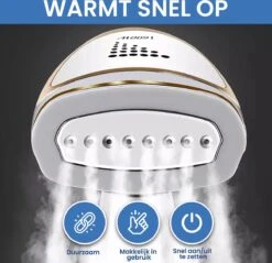TibaGoods Luxe Kledingstomer - Handstomer - Ontkreuker - Stoomreiniger - Warmt Snel Op - Inclusief 2 Opzetborstels - 1600w - 250ml 16 TibaGoods Luxe Kledingstomer - Handstomer - Ontkreuker - Stoomreiniger - Warmt Snel Op - Inclusief 2 Opzetborstels - 1600w - 250ml -Winkel Voor Dagelijkse Benodigdheden 1200x1161 21