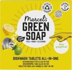 Marcel's Green Soap Vaatwastabletten Grapefruit & Limoen - 25 Stuks -Winkel Voor Dagelijkse Benodigdheden 1200x1162 6