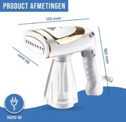 TibaGoods Luxe Kledingstomer - Handstomer - Ontkreuker - Stoomreiniger - Warmt Snel Op - Inclusief 2 Opzetborstels - 1600w - 250ml 21 TibaGoods Luxe Kledingstomer - Handstomer - Ontkreuker - Stoomreiniger - Warmt Snel Op - Inclusief 2 Opzetborstels - 1600w - 250ml -Winkel Voor Dagelijkse Benodigdheden 1200x1166 8