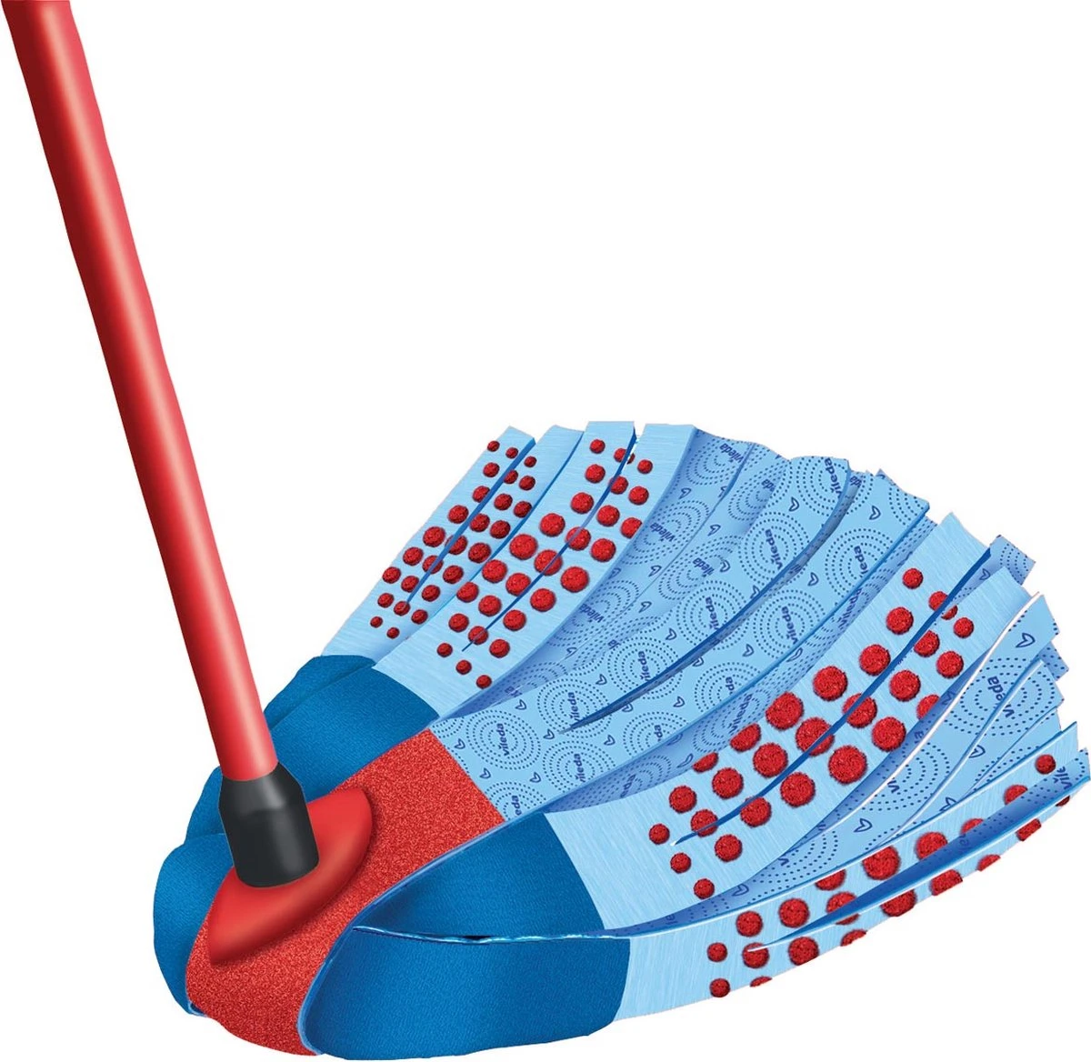 Vileda Super Mocio 3D Mop En Steel 5 Vileda Super Mocio 3D Mop En Steel - Afbeelding 3