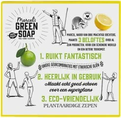 Marcel's Green Soap Vaatwastabletten Grapefruit & Limoen - 25 Stuks -Winkel Voor Dagelijkse Benodigdheden 1200x1169 13