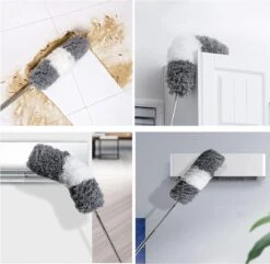 Vannons - Plumeau - Ragebol - Plumeau Uitschuifbaar Tot 245 Cm - Met Telescoopsteel - Wasbaar Microvezel - Grijs Wit 12 Vannons - Plumeau - Ragebol - Plumeau Uitschuifbaar Tot 245 Cm - Met Telescoopsteel - Wasbaar Microvezel - Grijs Wit -Winkel Voor Dagelijkse Benodigdheden 1200x1171 7