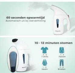 LifeGoods Kledingstomer - Handstomer Voor Kleding/Textiel/Stof - 180ML Tank - Wit -Winkel Voor Dagelijkse Benodigdheden 1200x1172 12