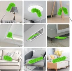 Strex Telescopische Plumeau Set Met Telescoopsteel - 60 Tot 140 Cm - Uitschuifbaar - Flexibel - Microvezel Ragebol - 5-Delige Schoonmaak Set -Winkel Voor Dagelijkse Benodigdheden 1200x1174 15