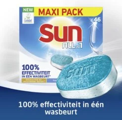 SUN® Sun All-in 1 Normaal Vaatwastabletten - 276 Tabletten - Voordeelverpakking 14 SUN® Sun All-in 1 Normaal Vaatwastabletten - 276 Tabletten - Voordeelverpakking -Winkel Voor Dagelijkse Benodigdheden 1200x1174 9