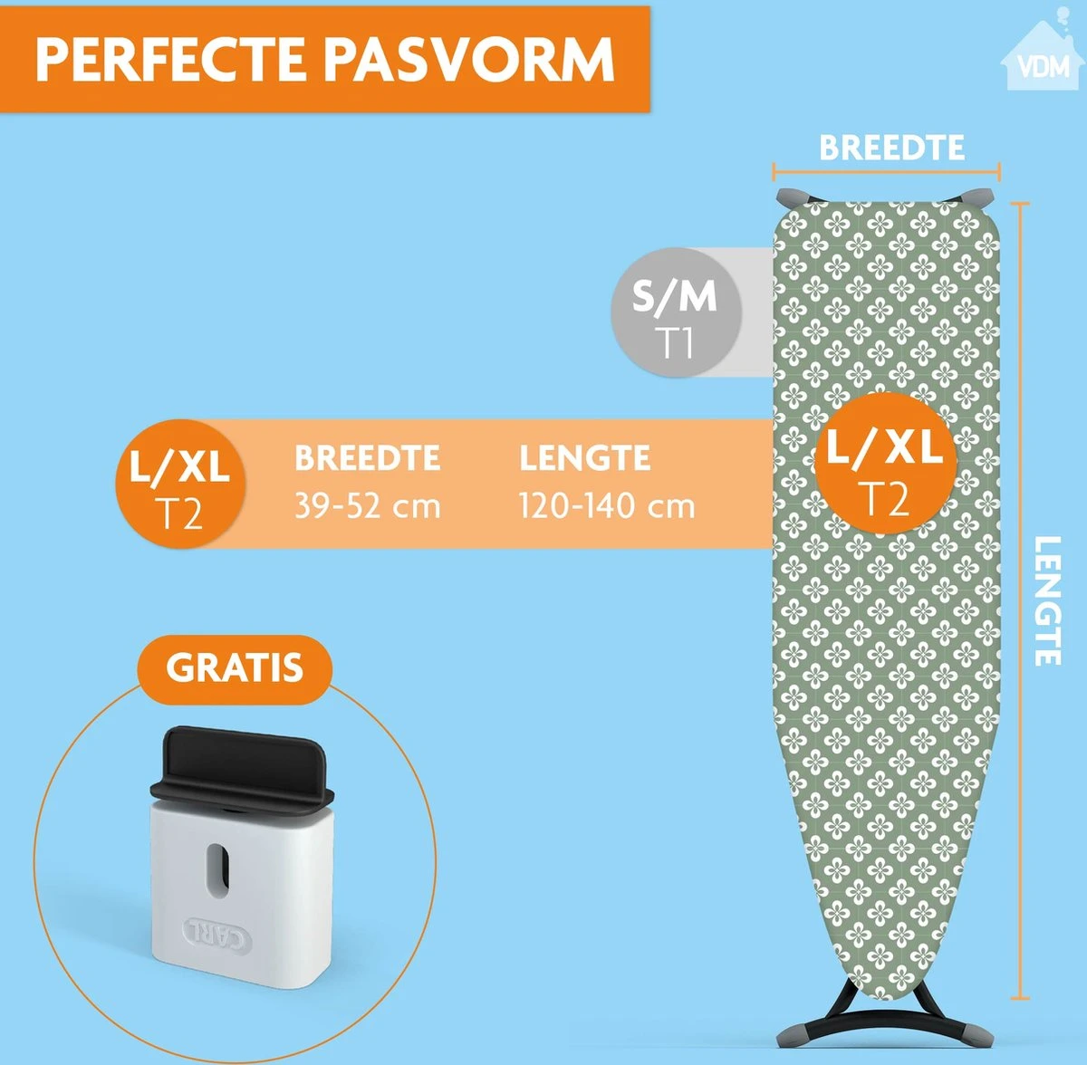 Laundryspecialist 6 Laagse AIRPRO Strijkplankhoes - 50% Sneller Strijken - Geen Water Meer Onder Je Strijkplank - Maat L/XL Voor Een Breedte Van 39 Tot 53 Cm En Een Lengte Van 120 Tot 141 Cm 6 Laundryspecialist 6 Laagse AIRPRO Strijkplankhoes - 50% Sneller Strijken - Geen Water Meer Onder Je Strijkplank - Maat L/XL Voor Een Breedte Van 39 Tot 53 Cm En Een Lengte Van 120 Tot 141 Cm - Afbeelding 4