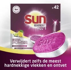 SUN® Sun Tabs Extra Power Citroen - Vaatwastabletten - 6 X 42ST -Winkel Voor Dagelijkse Benodigdheden 1200x1178 6