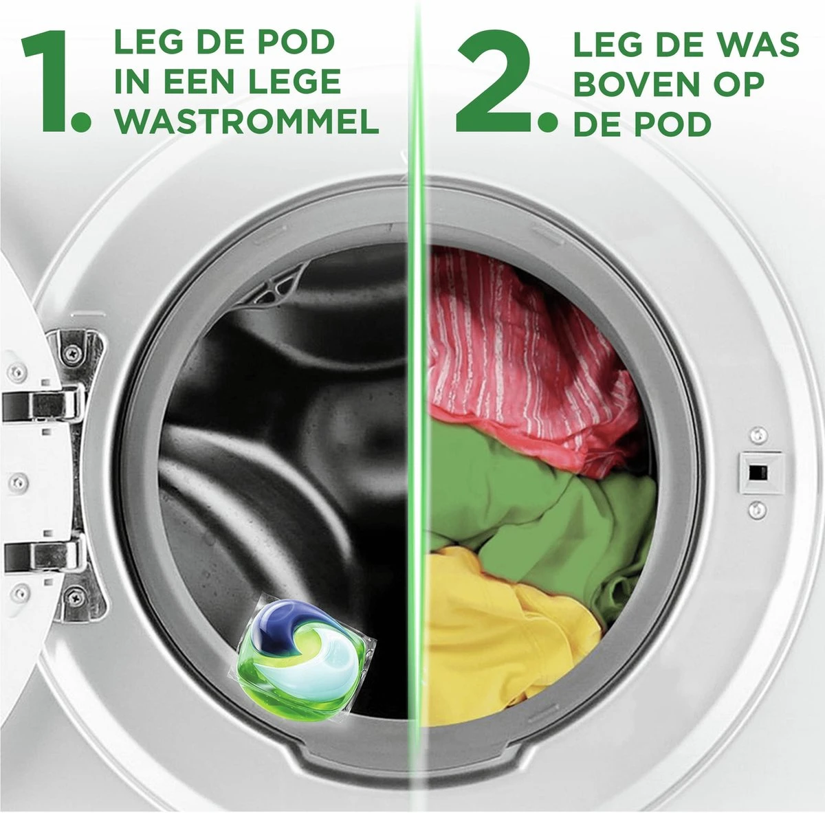 Ariel All In 1 Wasmiddel Pods +Vezelbescherming - 3x43 Wasbeurten - Voordeelverpakking 5 Ariel All In 1 Wasmiddel Pods +Vezelbescherming - 3x43 Wasbeurten - Voordeelverpakking - Afbeelding 3