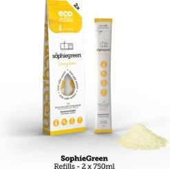 SophieGreen Voorjaarspakket; Allesreiniger + Keukenreiniger - 2x 750ml + Navullingen + Sopje Allesreiniger 100g 9 SophieGreen Voorjaarspakket; Allesreiniger + Keukenreiniger - 2x 750ml + Navullingen + Sopje Allesreiniger 100g -Winkel Voor Dagelijkse Benodigdheden 1200x1189 21