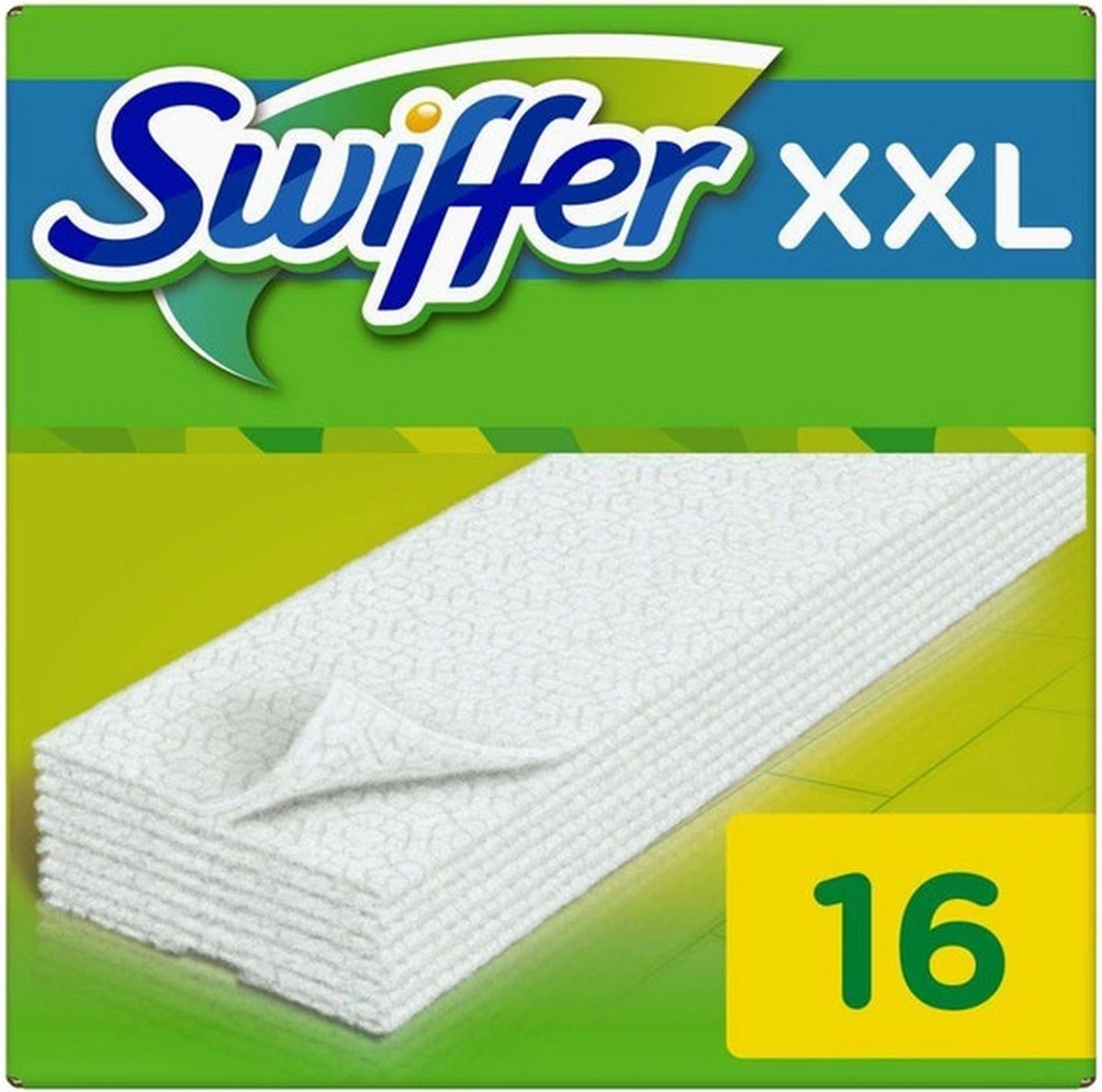 Swiffer Vloerreiniger XXL Droge Doekjes - 16 Navullingen 19 Swiffer Vloerreiniger XXL Droge Doekjes - 16 Navullingen - Afbeelding 17