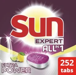 SUNĀ® Sun Tabs Extra Power Citroen - Vaatwastabletten - 6 X 42ST