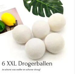 Geniet Van Gemak® | Herbruikbare Wollen Drogerballen | Wasbollen | Schaapswol | Duurzame En Energiebesparende Wasballen | 6 XL Drogerballen 15 Geniet Van Gemak® | Herbruikbare Wollen Drogerballen | Wasbollen | Schaapswol | Duurzame En Energiebesparende Wasballen | 6 XL Drogerballen -Winkel Voor Dagelijkse Benodigdheden 1200x1191 3