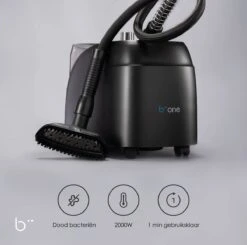 Biione - Kledingstomer - 2000W - Mat Zwart - Stomer Kleding - Steamer 12 Biione - Kledingstomer - 2000W - Mat Zwart - Stomer Kleding - Steamer -Winkel Voor Dagelijkse Benodigdheden 1200x1192 15