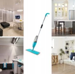 Merkloos Spray Mop - Schoonmaak Zwabber Vloermop Dweil Dweilstok Reiniger Met Steel & Microvezel Doek 9 Merkloos Spray Mop - Schoonmaak Zwabber Vloermop Dweil Dweilstok Reiniger Met Steel & Microvezel Doek -Winkel Voor Dagelijkse Benodigdheden 1200x1192 7