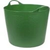 Flexibele Kuip Emmer/wasmand Rond Groen 45 Liter - Opbergmanden