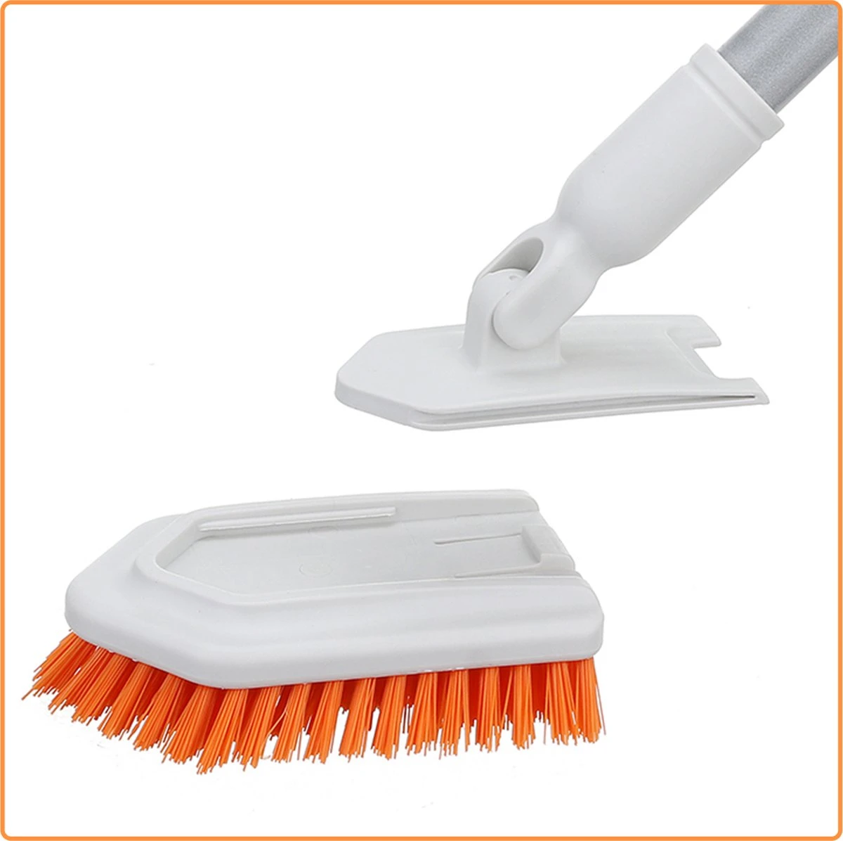 Merkloos Badkamer Reinigingsborstel - Badkamerschrobborstel - Reinigingsborstel - Met Afneembare Telescopische Handgreep En 180° Verstelbare Gezamenlijke Reinigingsborstel - Lange Steel 107 Cm 10 Merkloos Badkamer Reinigingsborstel - Badkamerschrobborstel - Reinigingsborstel - Met Afneembare Telescopische Handgreep En 180° Verstelbare Gezamenlijke Reinigingsborstel - Lange Steel 107 Cm - Afbeelding 8