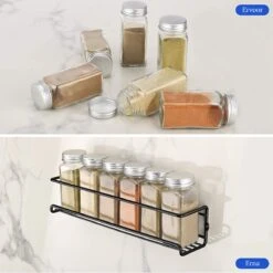 Merkloos Friendly Kitchen - Zwart Ophangbaar Kruidenrek - Modern Strak Kruidenrekje - Staal 10 Merkloos Friendly Kitchen - Zwart Ophangbaar Kruidenrek - Modern Strak Kruidenrekje - Staal -Winkel Voor Dagelijkse Benodigdheden 1200x1200 1126