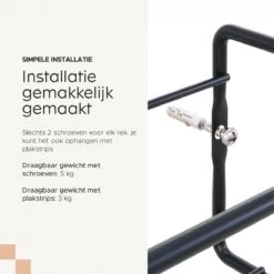 Noswo Kruidenrek Ophangbaar - Voor 24 Kruidenpotjes - 4 Stuks - Keukenrek Hangend - RVS - Zwart 17 Noswo Kruidenrek Ophangbaar - Voor 24 Kruidenpotjes - 4 Stuks - Keukenrek Hangend - RVS - Zwart -Winkel Voor Dagelijkse Benodigdheden 1200x1200 1150