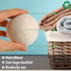 Merkloos Drogerballen Wol XL 6 Stuks - Duurzaam - Wasverzachter - Drogerbollen - Wasdrogerballen - Wasbollen 9 Merkloos Drogerballen Wol XL 6 Stuks - Duurzaam - Wasverzachter - Drogerbollen - Wasdrogerballen - Wasbollen -Winkel Voor Dagelijkse Benodigdheden 1200x1200 12
