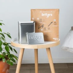 Briters Bewaarblik Origineel - Voor 200 Briters Wasstrips - Gemaakt In Nederland - Aluminium - 100% Recyclebaar - 10 Jaar Garantie -Winkel Voor Dagelijkse Benodigdheden 1200x1200 1374