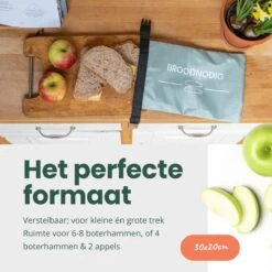 BROODNODIG® - Herbruikbare Boterhamzak - Van 100% Gerecyclede PET-flessen - Ideaal Als Diepvrieszakjes - Lunchzak - Herbruikbaar Boterhamzakje - Foodwrap - Lunchbox - 30x20cm - Pastel Groen 16 BROODNODIG® - Herbruikbare Boterhamzak - Van 100% Gerecyclede PET-flessen - Ideaal Als Diepvrieszakjes - Lunchzak - Herbruikbaar Boterhamzakje - Foodwrap - Lunchbox - 30x20cm - Pastel Groen -Winkel Voor Dagelijkse Benodigdheden 1200x1200 1453