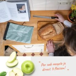 BROODNODIG® - Herbruikbare Boterhamzak - Van 100% Gerecyclede PET-flessen - Ideaal Als Diepvrieszakjes - Lunchzak - Herbruikbaar Boterhamzakje - Foodwrap - Lunchbox - 30x20cm - Pastel Groen 20 BROODNODIG® - Herbruikbare Boterhamzak - Van 100% Gerecyclede PET-flessen - Ideaal Als Diepvrieszakjes - Lunchzak - Herbruikbaar Boterhamzakje - Foodwrap - Lunchbox - 30x20cm - Pastel Groen -Winkel Voor Dagelijkse Benodigdheden 1200x1200 1457