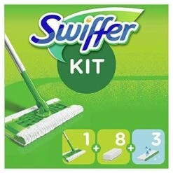Swiffer Vloerreiniger Starterskit - 1 Dweil, 8 Droge En 3 Vochtige Vloerdoekjes Navullingen -Winkel Voor Dagelijkse Benodigdheden 1200x1200 1566