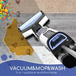 Aigostar 3 In 1 Vloerreiniger - Stofzuiger En Dweilen In 1 - Steelstofzuiger Met Dweilfunctie - Dweilapparaat Draadloos - Whale 33ZDR -Winkel Voor Dagelijkse Benodigdheden 1200x1200 1576