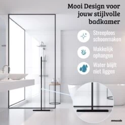 Mmoods Luxe Vloertrekker Zwart - Vloerwisser Met Steel Badkamer - Watertrekker Douche - Douchewisser Ophangen -Winkel Voor Dagelijkse Benodigdheden 1200x1200 1662