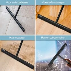 ACE Goods Vloertrekker Met Steel – Vloerwisser Badkamer - Trekker Douche – Raamwisser Verstelbaar – Watertrekker - Incl Ophanghaken -Winkel Voor Dagelijkse Benodigdheden 1200x1200 1698