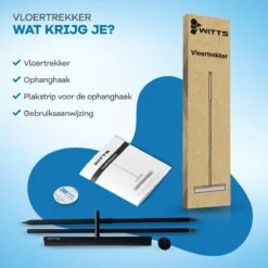 WITTS Luxe Vloerwisser - RVS - Vloertrekker - Vloertrekker Met Steel - Vloerwisser Badkamer 18 WITTS Luxe Vloerwisser - RVS - Vloertrekker - Vloertrekker Met Steel - Vloerwisser Badkamer -Winkel Voor Dagelijkse Benodigdheden 1200x1200 1782