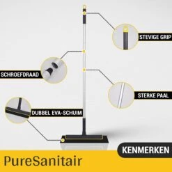 PureSanitair Vloertrekker – Vloerwisser - Raamwisser – Vloertrekker Met Steel – Raamtrekker – Ramenwisser 11 PureSanitair Vloertrekker – Vloerwisser - Raamwisser – Vloertrekker Met Steel – Raamtrekker – Ramenwisser -Winkel Voor Dagelijkse Benodigdheden 1200x1200 1788