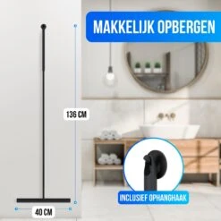 Avalo Vloertrekker Met Steel - Luxe Vloerwisser - Aluminium Water Trekker - Douche Wisser - Badkamer - Zwart - 136x40 CM 13 Avalo Vloertrekker Met Steel - Luxe Vloerwisser - Aluminium Water Trekker - Douche Wisser - Badkamer - Zwart - 136x40 CM -Winkel Voor Dagelijkse Benodigdheden 1200x1200 1795