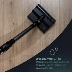 JAP Cyclone C3 - 4in1 Steelstofzuiger - Met Dweilfunctie - Anti-allergie - Snoerloos - Stofzuiger Zonder Zak - Verwisselbare Accu -Winkel Voor Dagelijkse Benodigdheden 1200x1200 1839