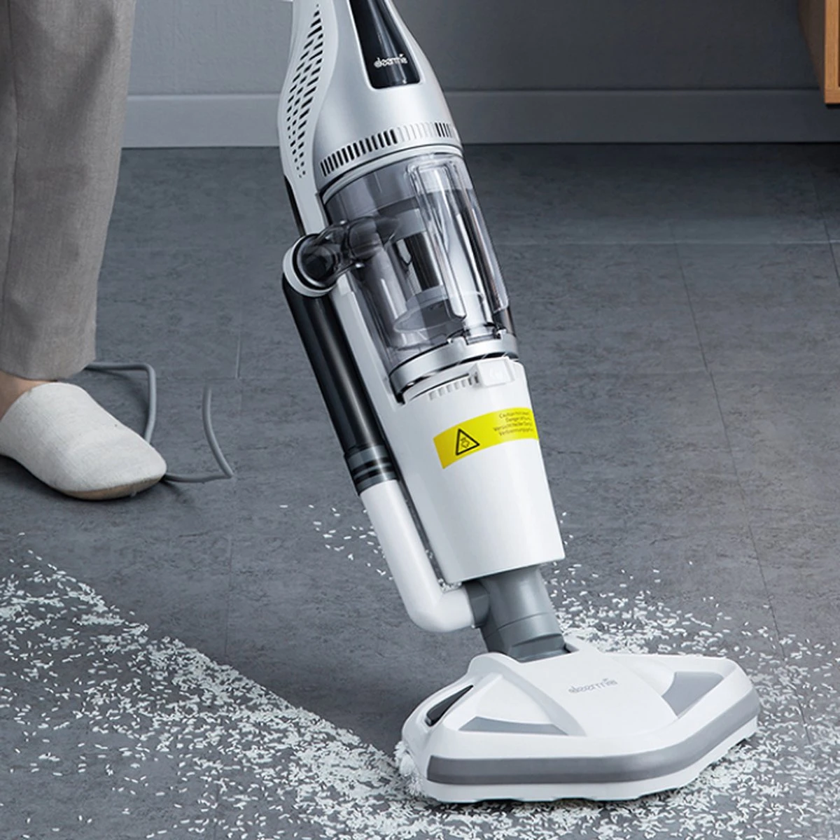 Deerma ZQ990W Stoomreiniger En Stofzuiger 2 In 1 - Stoomzuiger - Dweil - Zakloos - Vloer - Tapijt - Laminaat - Tegels 8 Deerma ZQ990W Stoomreiniger En Stofzuiger 2 In 1 - Stoomzuiger - Dweil - Zakloos - Vloer - Tapijt - Laminaat - Tegels - Afbeelding 6