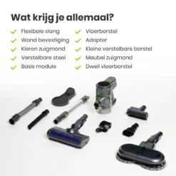 Qoncillio® Steelstofzuiger - Draadloos - Dweilfunctie - Digitaal Display - Stofzuiger & Kruimelzuiger Zonder Zak 17 Qoncillio® Steelstofzuiger - Draadloos - Dweilfunctie - Digitaal Display - Stofzuiger & Kruimelzuiger Zonder Zak -Winkel Voor Dagelijkse Benodigdheden 1200x1200 1868