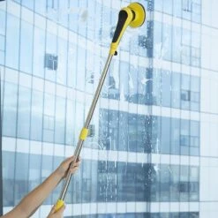 Merkloos Kibani Accu Schrobmachine 3.7V - Spin Scrubber - Elektrische Schrobber - Schrobborstel - Boenmachine - Polijstmachine - Luiwagen - Schrobber Met Steel - Poetsmachine Met 10 Opzetstukken - Multifunctionele Schrobborstel - Elektrische Dweil -Winkel Voor Dagelijkse Benodigdheden 1200x1200 1892