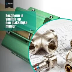 Tenify Magnetische Waterontharder - 7800 Gauss - Douche Filter - Waterverzachter - Waterontkalker - Antikalk Magneet - Waterleiding - Kalkaanslag -Winkel Voor Dagelijkse Benodigdheden 1200x1200 2039