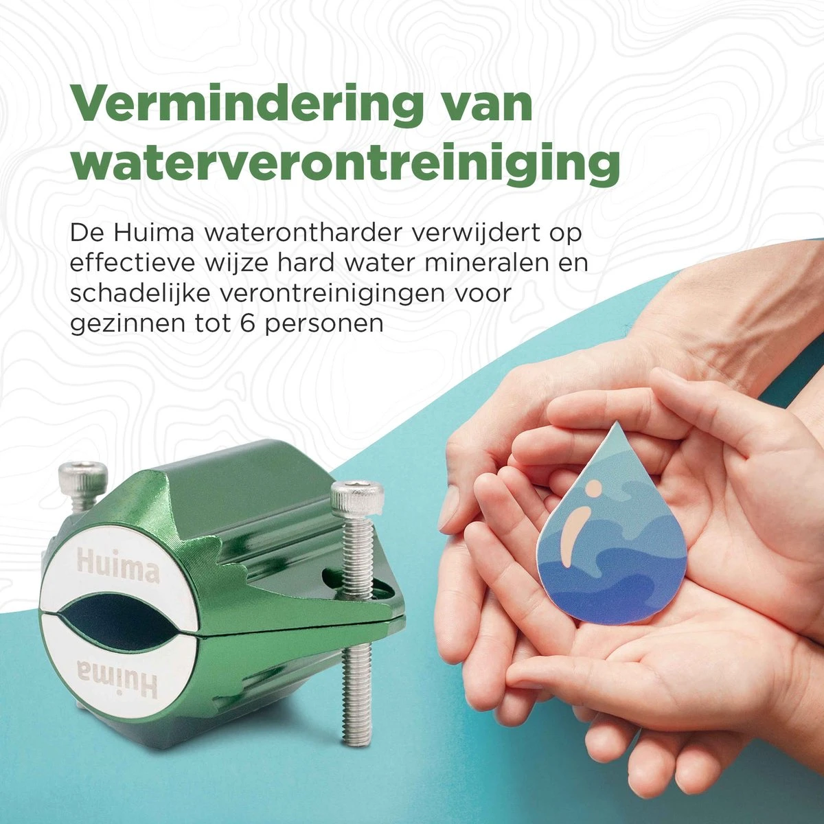 Huima Magnetische Waterontharder – Waterontkalker – Waterontharder Magneet – Ontkalker – Antikalk Magneet – Waterverzachter - Waterontharder Waterleiding – Kalk – Antikalk 5 Huima Magnetische Waterontharder – Waterontkalker – Waterontharder Magneet – Ontkalker – Antikalk Magneet – Waterverzachter - Waterontharder Waterleiding – Kalk – Antikalk - Afbeelding 3