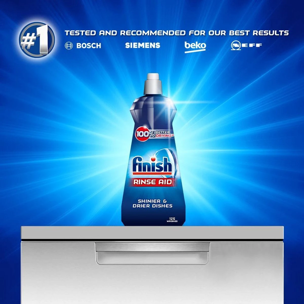 Finish Glansspoelmiddel Regular Vaatwasmiddel - 6x 400 ML - Voordeelpak 4 Finish Glansspoelmiddel Regular Vaatwasmiddel - 6x 400 ML - Voordeelpak - Afbeelding 2